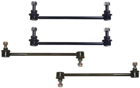 4pcs Front Sway Bar Link and Rear Sway Bar Link Compatible with 2007-2011 Toyota Camry