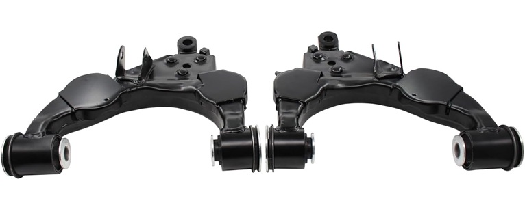 Front Lower Control Arms Pair For Toyota Tundra 00-03 Sequoia 01-03 Compatible With Toyota Tundra 2000-2003 Sequoia 2001-2003. Replace K640434 K640435. Suspension Kit