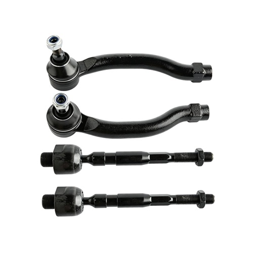 4pc Front Outer Inner Tie Rod End Kit ES800824 ES800825 EV800712 for Honda Pilot 2009 2010 2011 2012 2013 2014 2015, Front (Outer Tie Rod Ends + Inner Tie Rod Ends) for Honda Pilot