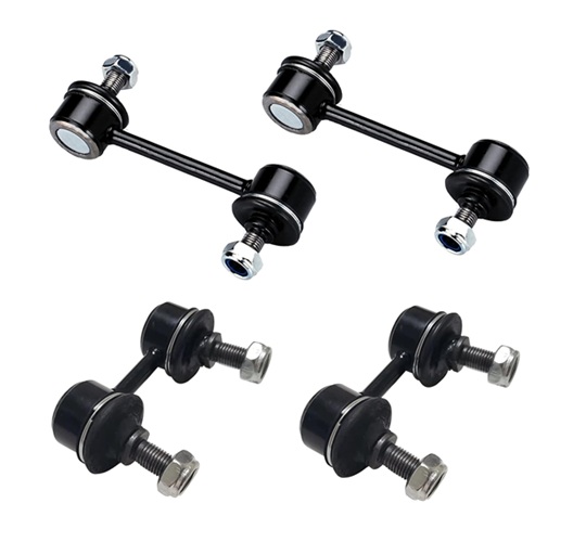 Front Rear Sway Bar Link Kit for Toyota Corolla 1993-2002, Celica 1994-1999 4pc K90124 K9545 Suspension Stabilizer Bar End Links Front Rear Kit for Chevrolet Prizm 1998 1999 2000 2001 2002