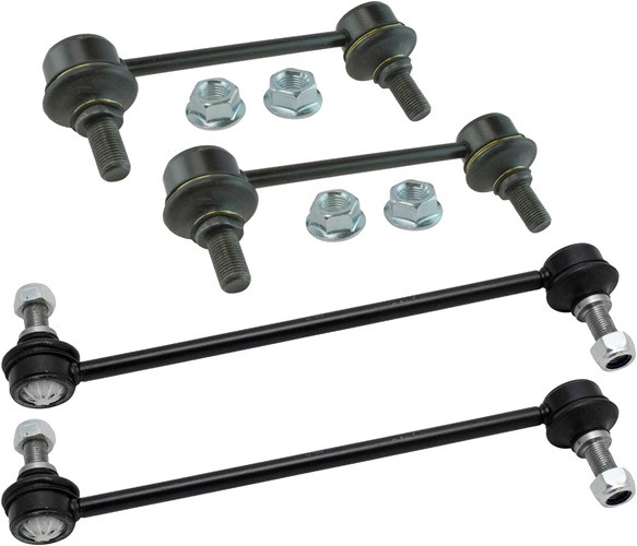 Front and Rear Sway Bar Link Set 4 Piece For 2010-2013 Hyundai Tucson All Wheel Drive 2011-2013 Kia Sportage All Wheel Drive