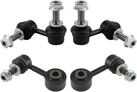 Sway Bar Linkage Front Rear 4pcs for Toyota Sequoia 2008-2019 Stabilizer Set, OE# 0823B9RL 0823B9RR 101-5665, Direct Fit