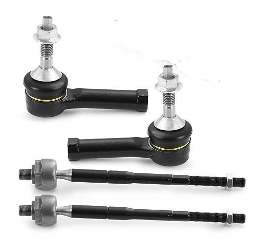 Inner & Outer Tie Rod End Kit Fits Ford Explorer 11-19, Police Interceptor Sedan 13-19, Police Interceptor Utility 13-19, 4 PC, Replacement EV800893 & ES800952